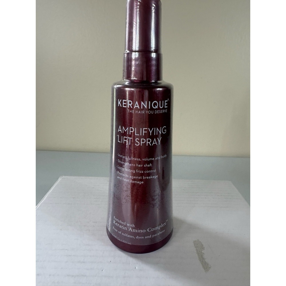 Keranique Amplifying Lift Spray 3.4 oz ~ New & Sealed